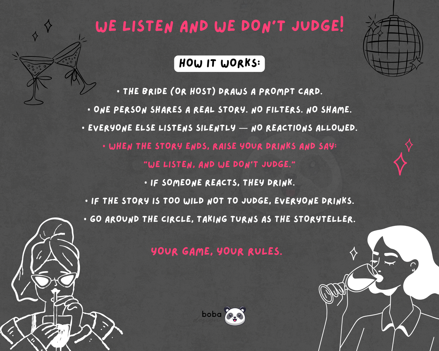 We Listen and We Don’t Judge - Wild AF Edition