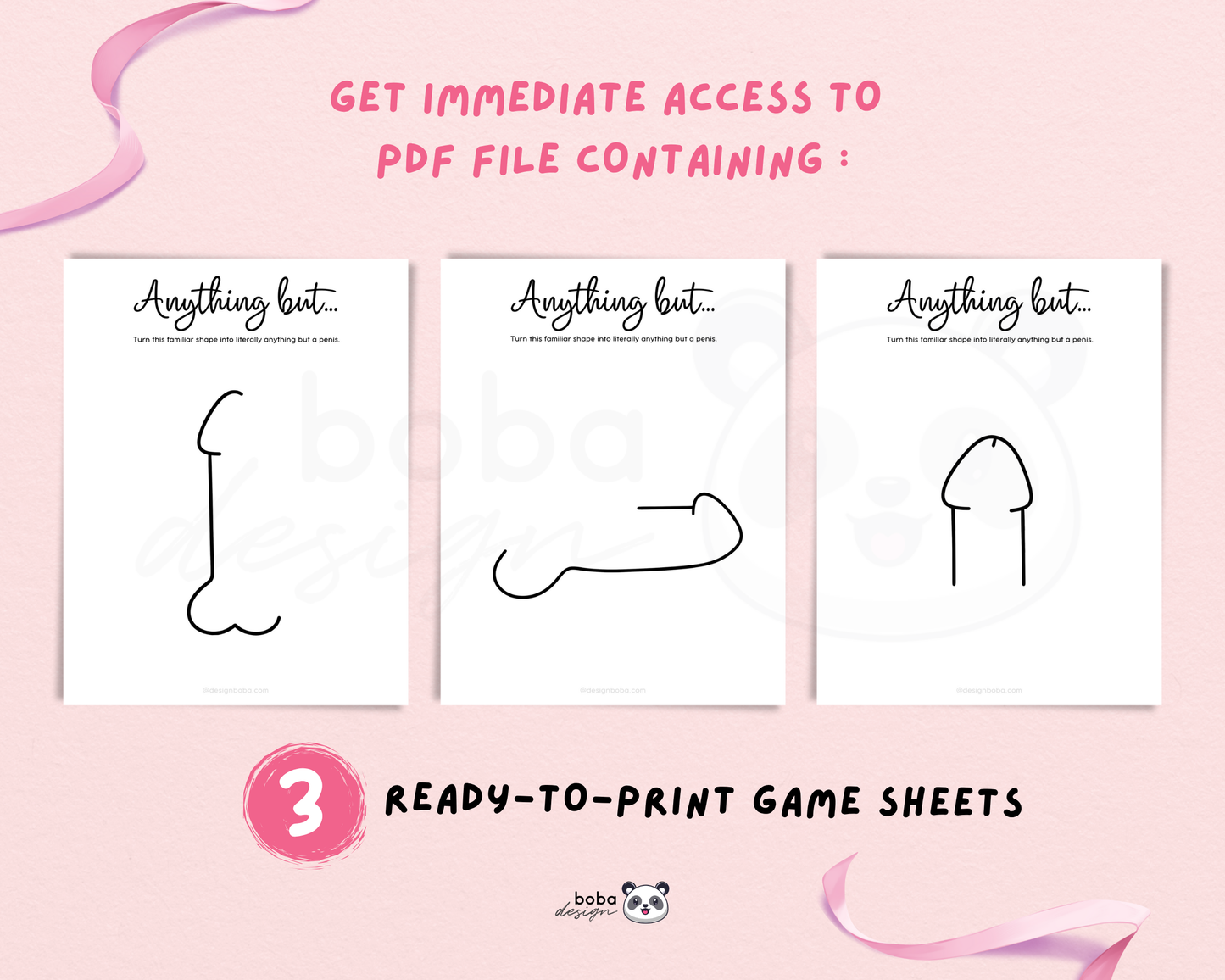 Draw Anything But a Penis - Funny Bachelorette Game