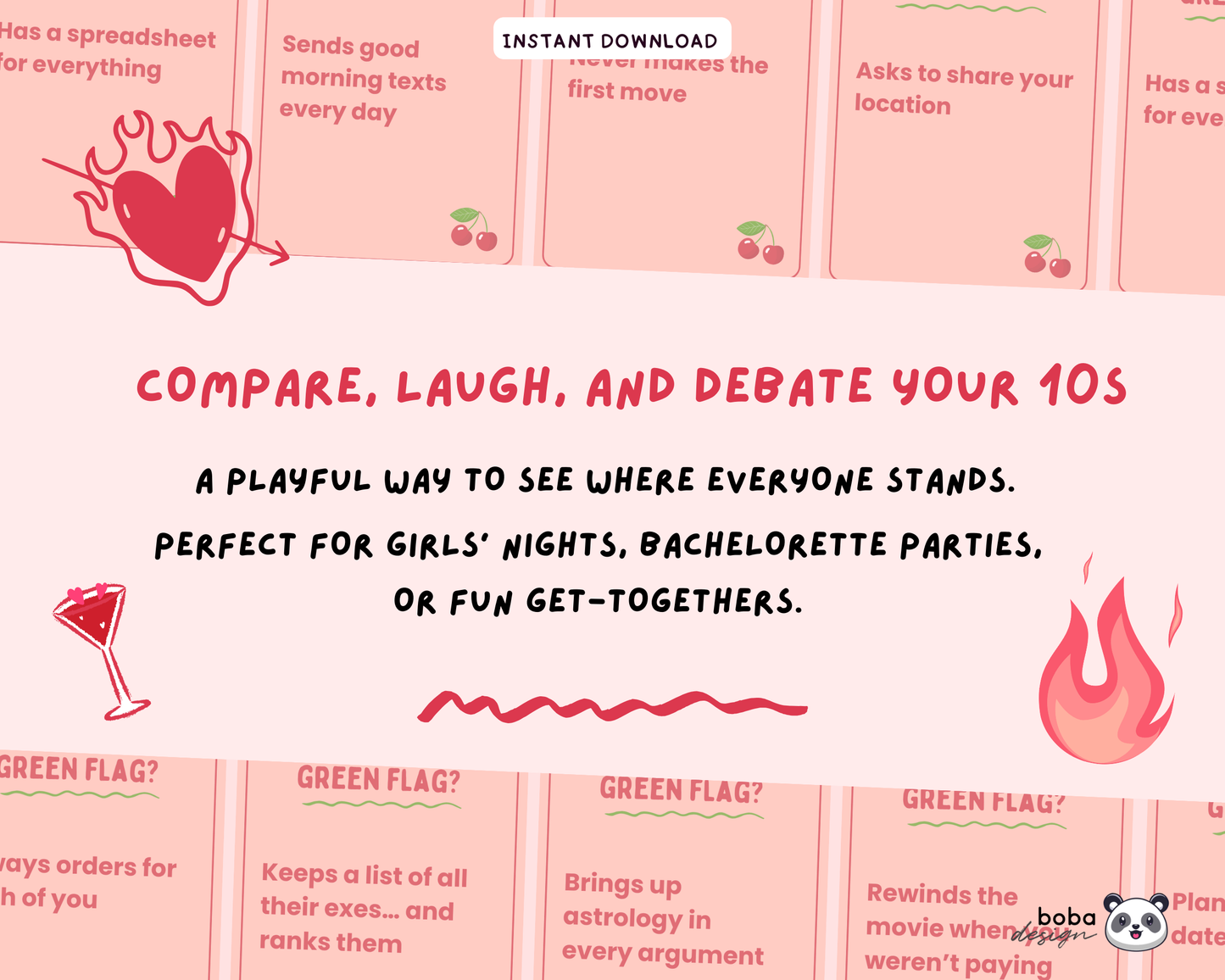 He's a 10 But... – Girls Night Drinking Game