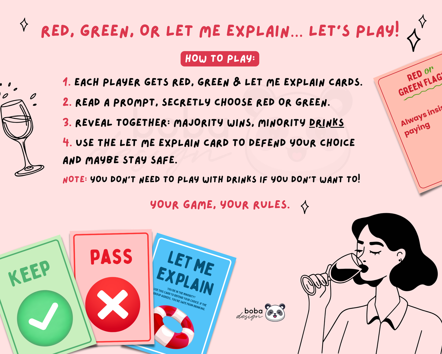 He's a 10 But... – Girls Night Drinking Game