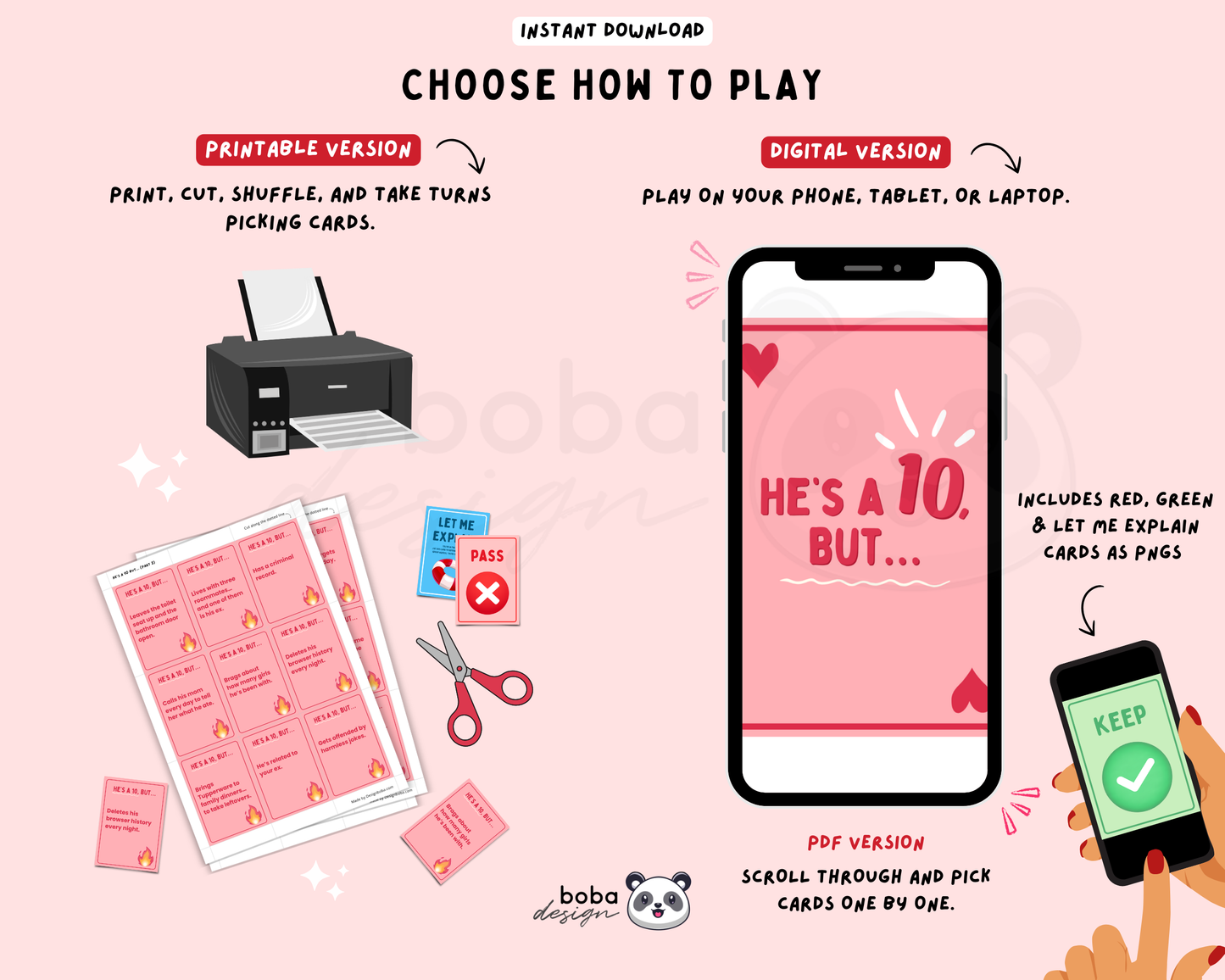 He's a 10 But... – Girls Night Drinking Game
