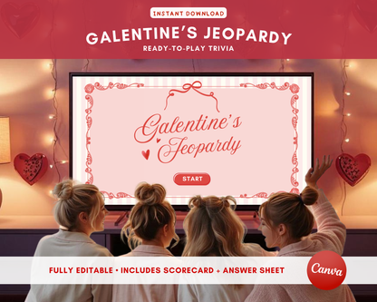 Classical Galentines Jeopardy Game