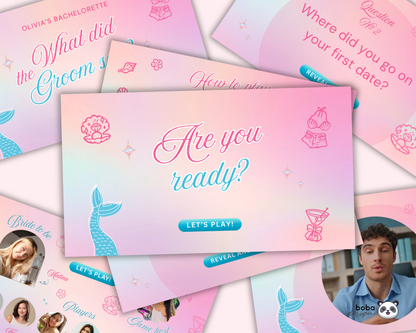 Mermaids And Matrimony - What Did the Groom Say Game