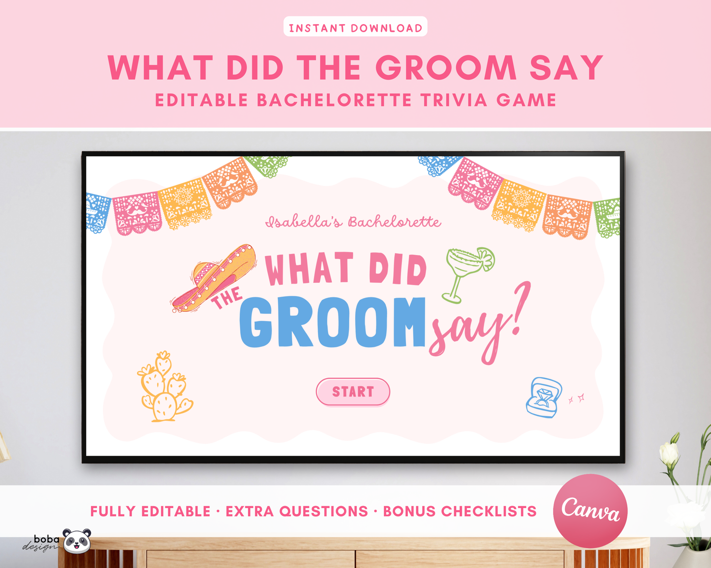 Final Fiesta - What Did the Groom Say Game