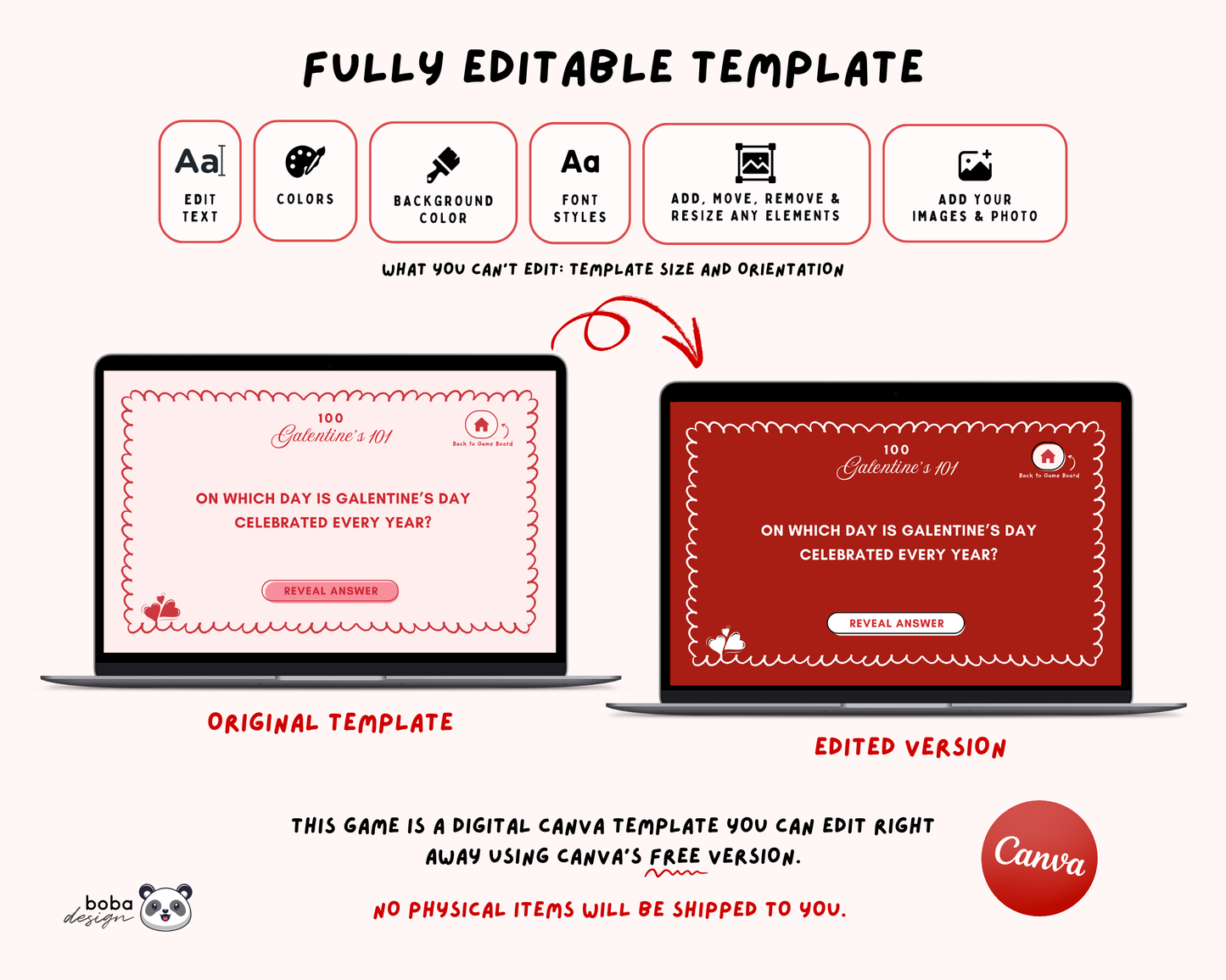 Cute Galentines Jeopardy Game