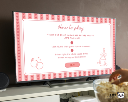 Heart Girls Gone Mild - What Did the Groom Say Game