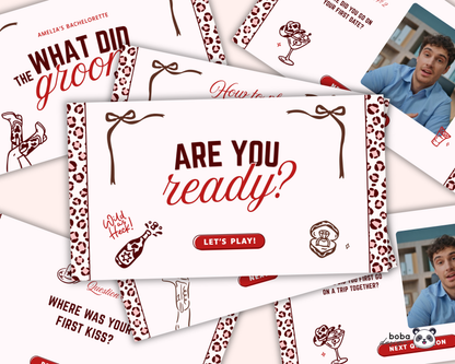 Wild Wild Wife - What Did the Groom Say Game (Western Cowgirl)