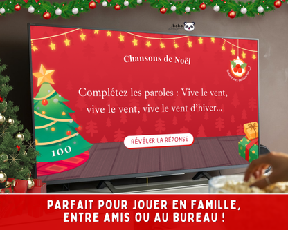 Jeopardy de Noël – Jeu interactif en français pour les fêtes
