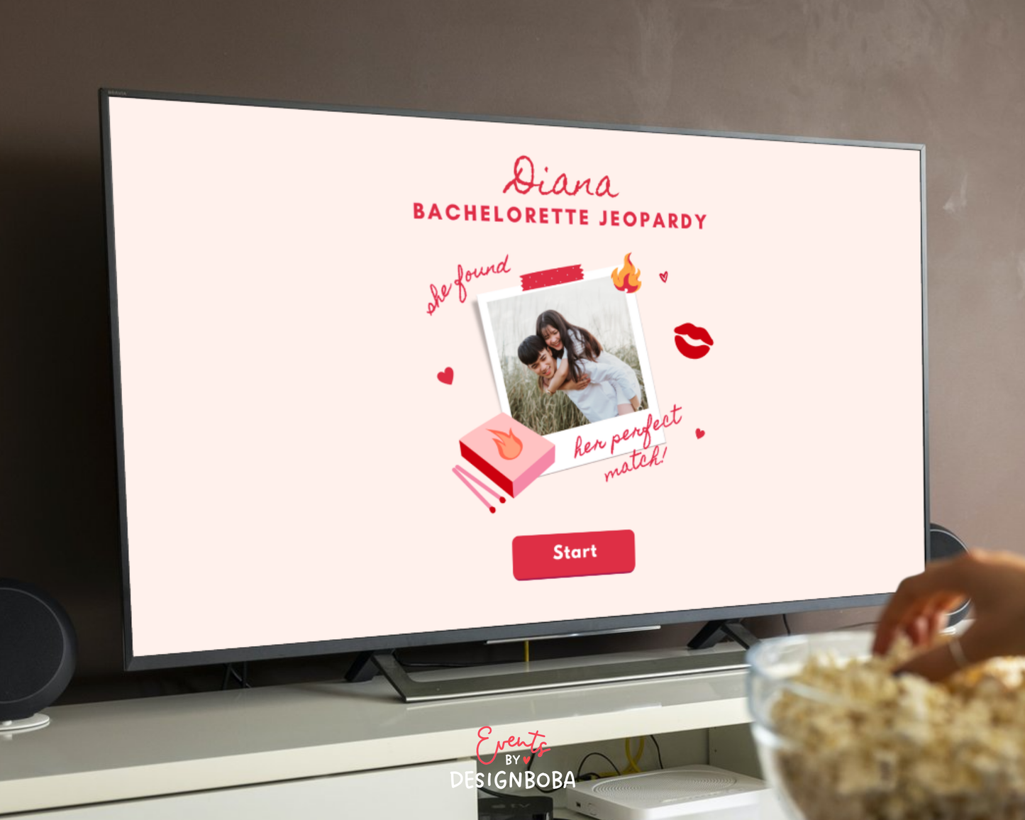 She Found Her Perfect Match – Bachelorette Jeopardy Game (Canva Template)
