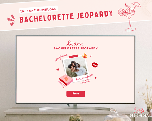 She Found Her Perfect Match – Bachelorette Jeopardy Game (Canva Template)