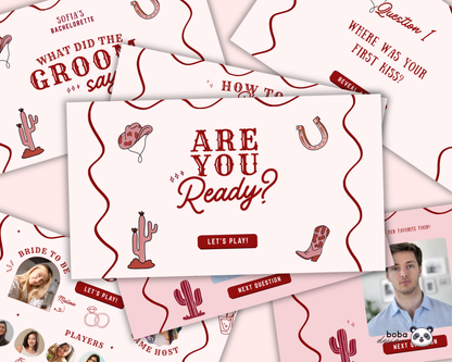 Wild Wild Wife - What Did the Groom Say Game