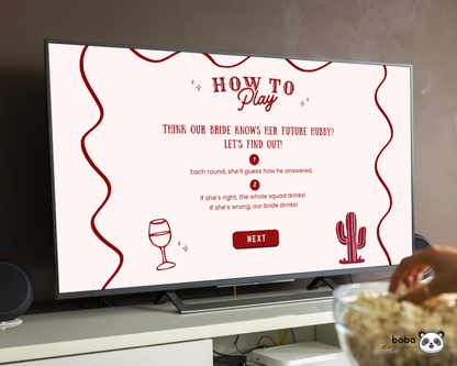 Wild Wild Wife - What Did the Groom Say Game