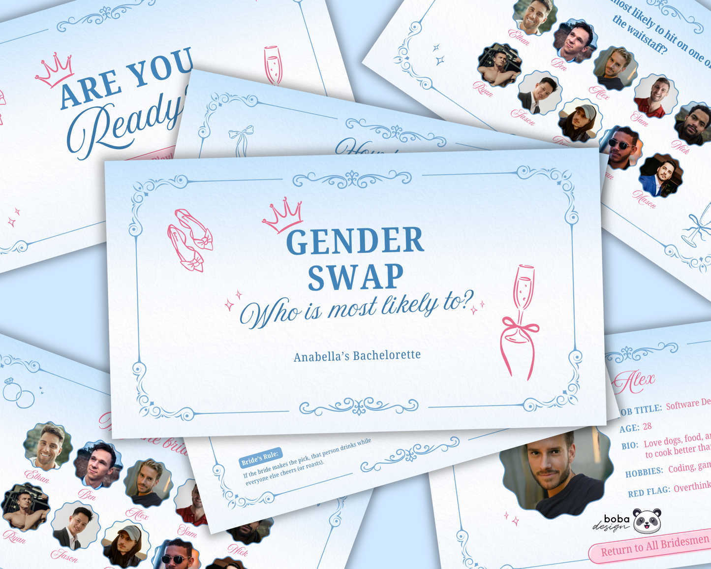 Princess Gender Swap Most Likely To Bachelorette Game