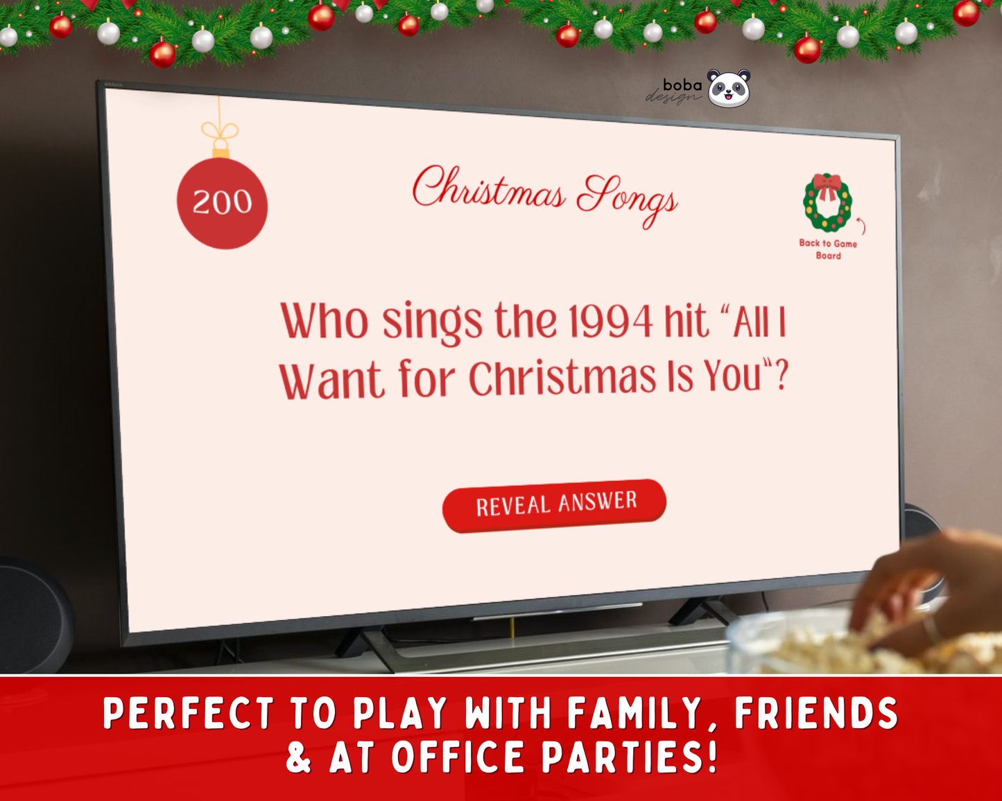 Friendmas Game - Jeopardy Holiday Trivia