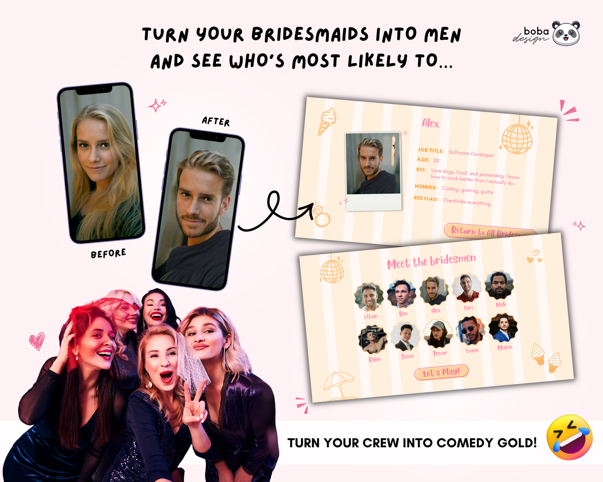 She's Been Scooped Up Gender Swap Most Likely To Bachelorette Game