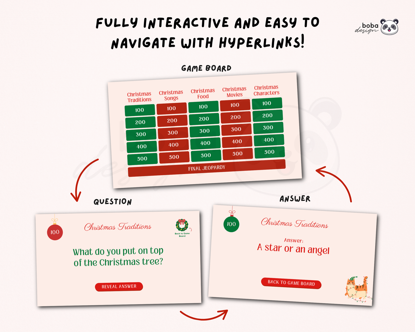 Friendmas Game V2 - Jeopardy Holiday Trivia