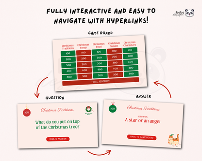 Friendmas Game V2 - Jeopardy Holiday Trivia