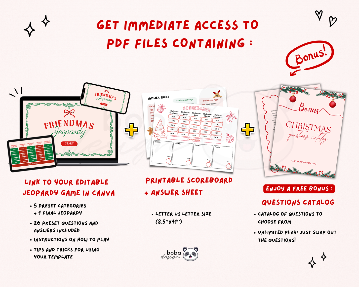 Friendmas Game V2 - Jeopardy Holiday Trivia