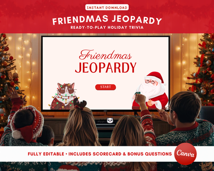 Friendmas Game V3 - Jeopardy Holiday Trivia