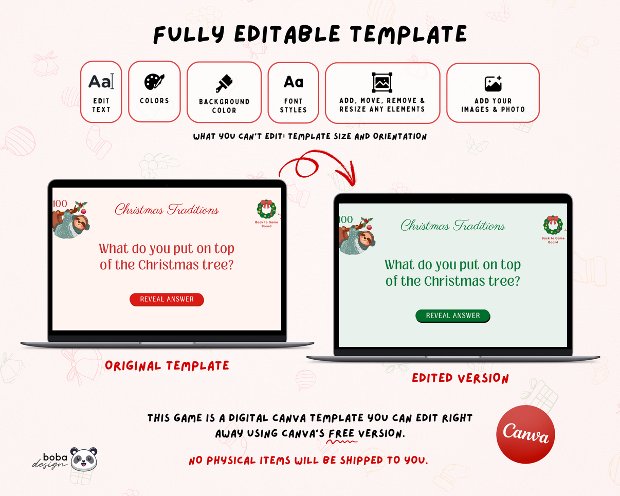 Friendmas Game - Jeopardy Christmas Trivia – DesignBoba