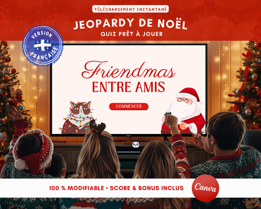 Friendmas entre Amis – Jeu de Noël en français