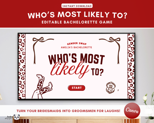 Wild Wild Wife Gender Swap Most Likely To Bachelorette Game