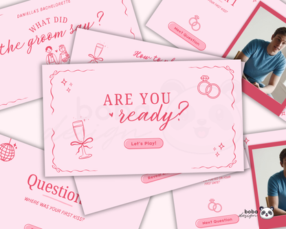 Pink Ribbons What Did the Groom Say Game