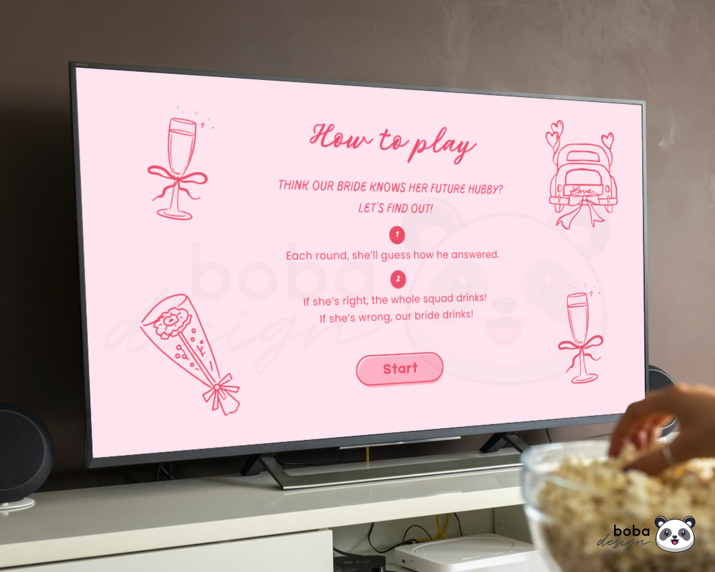 Pink Ribbons What Did the Groom Say Game