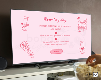 Pink Ribbons What Did the Groom Say Game