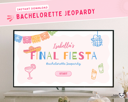Final Fiesta Bachelorette Jeopardy Game