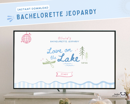 Love On The Lake Bachelorette Jeopardy Game