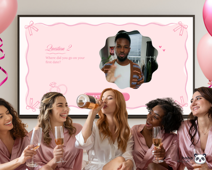 Pink PJs and Prosecco What Did the Groom Say Game