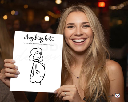 Draw Anything But a Penis - Funny Bachelorette Game
