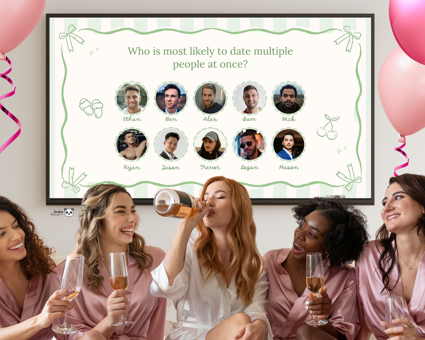 Green Bows Gender Swap Most Likely To Bachelorette Game