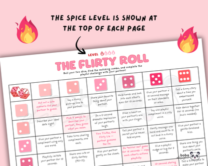 4 in 1 Spicy Dice Game for Couples