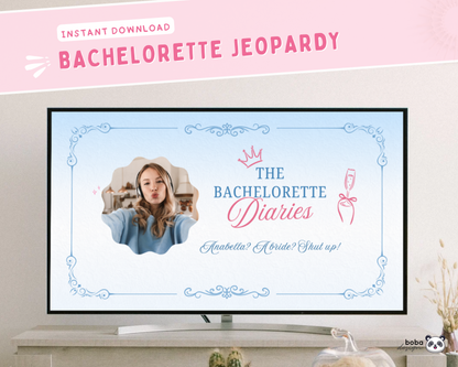 Princess Bachelorette Jeopardy Game Me A Bride Shut Up Theme