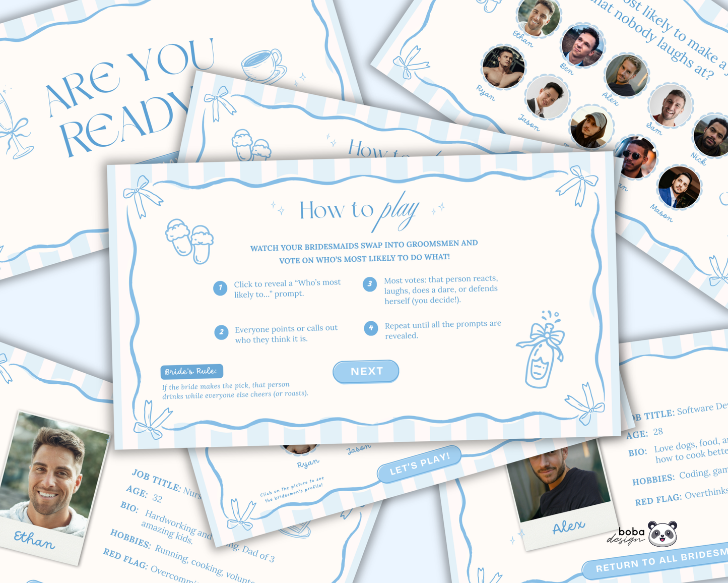 Blue Bows Gender Swap Most Likely To Bachelorette Game
