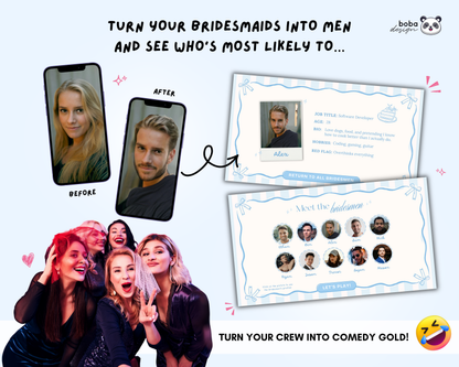 Blue Bows Gender Swap Most Likely To Bachelorette Game