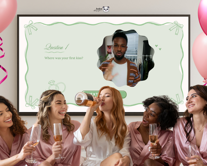 Green PJs and Prosecco What Did the Groom Say Game