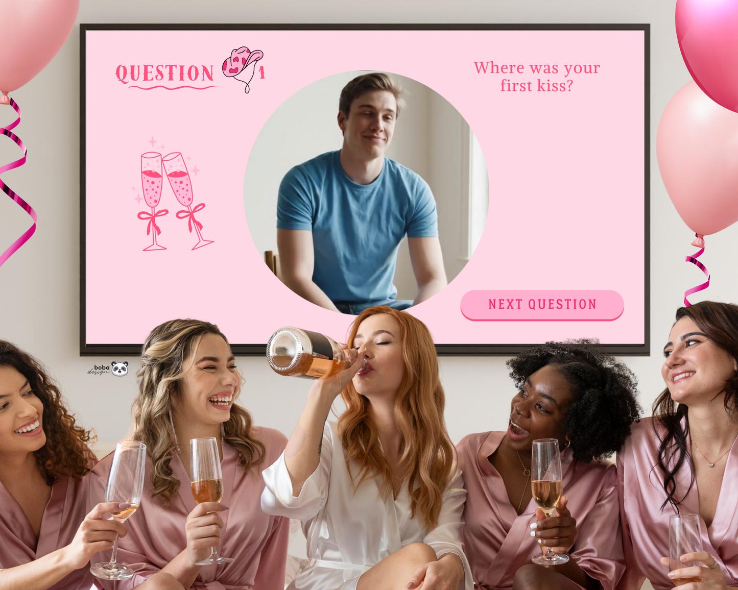 Last Rodeo What Did the Groom Say – Bachelorette Game (Editable Canva Template)