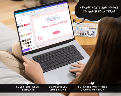 Champagne PJs and Prosecco What Did the Groom Say Game