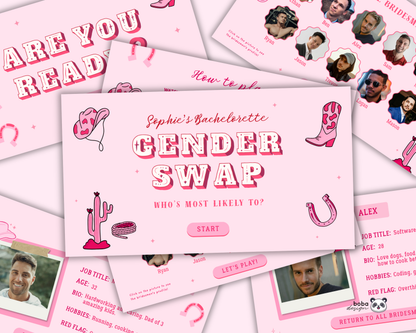 Last Rodeo Gender Swap Bachelorette Game – Bridesmaids to Bridesmen
