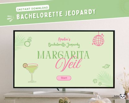 Margarita Veil Bachelorette Jeopardy Game