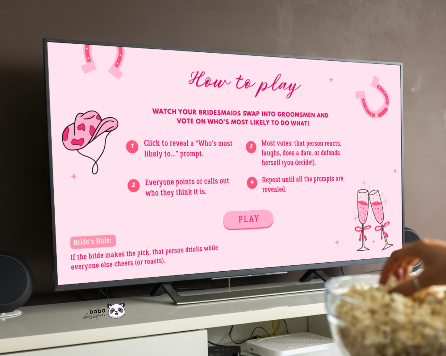 Last Rodeo Gender Swap Bachelorette Game – Bridesmaids to Bridesmen