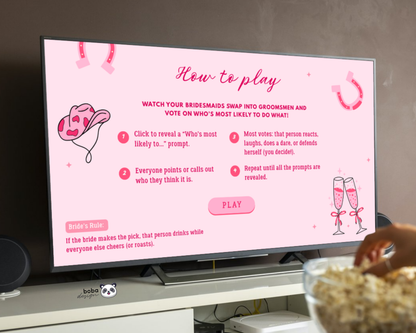 Last Rodeo Gender Swap Bachelorette Game – Bridesmaids to Bridesmen