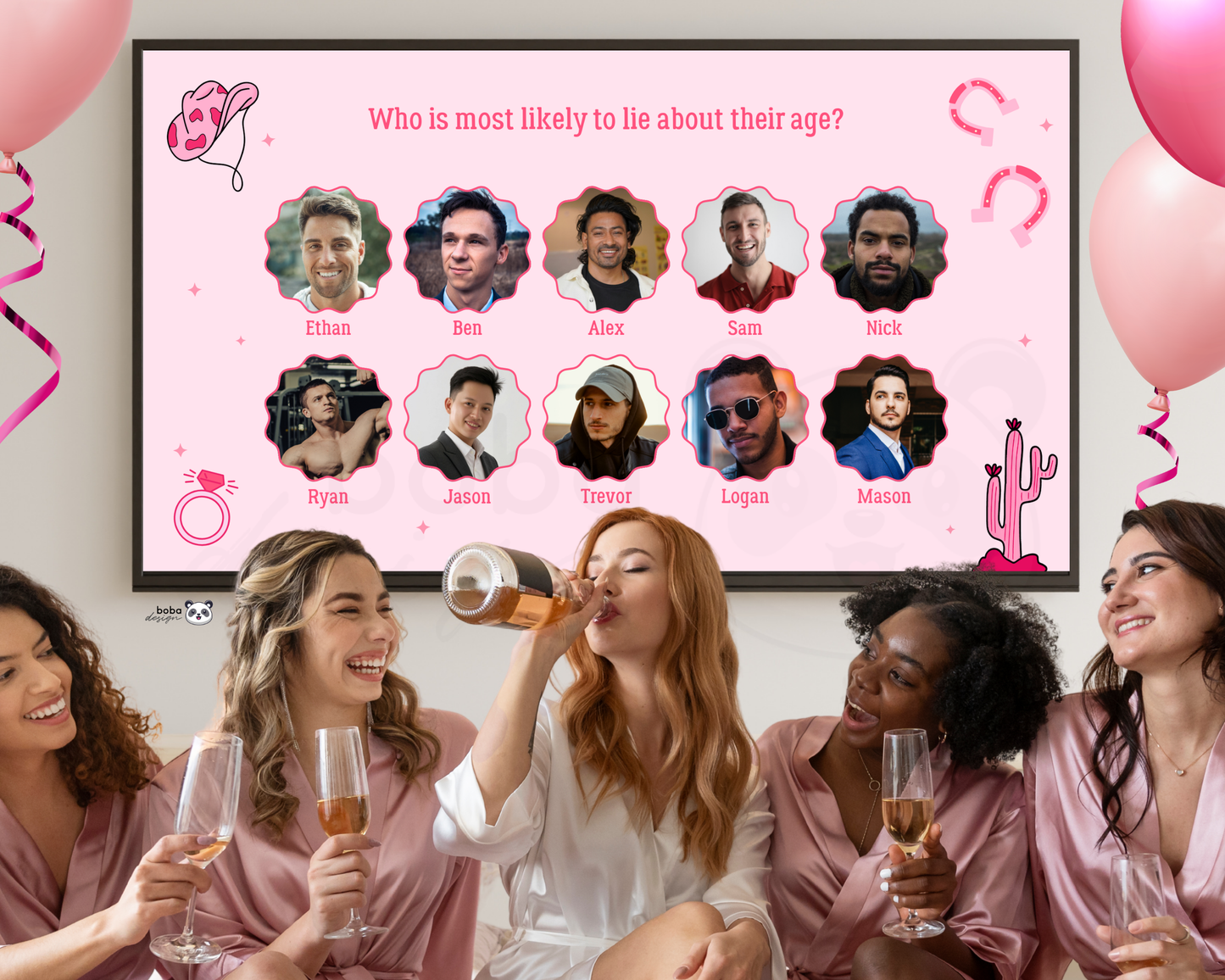 Last Rodeo Gender Swap Bachelorette Game – Bridesmaids to Bridesmen