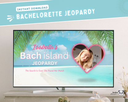Bach Island Bachelorette Jeopardy Game