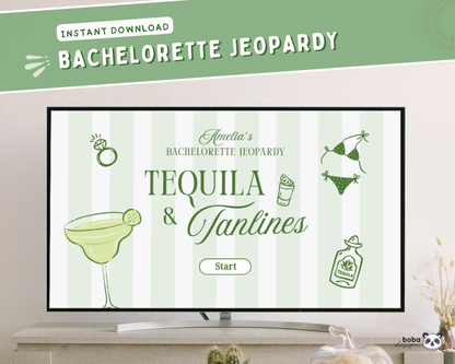 Tequila and Tanlines Bachelorette Jeopardy Game
