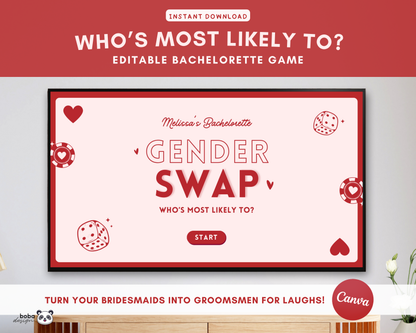 Lucky in Love Gender Swap Bachelorette Game - Bridesmaids to Bridesmen
