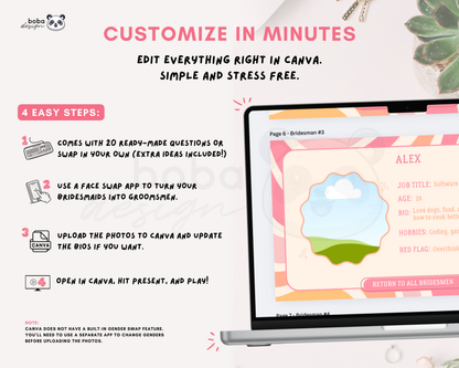 Lucky in Love Gender Swap Bachelorette Game - Bridesmaids to Bridesmen